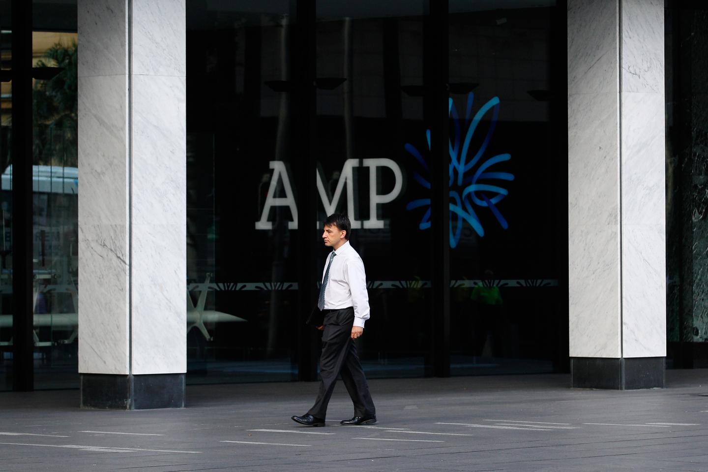 Images Of AMP Ltd. As Company Rises Most in Five Years After Net Income Beats Estimates