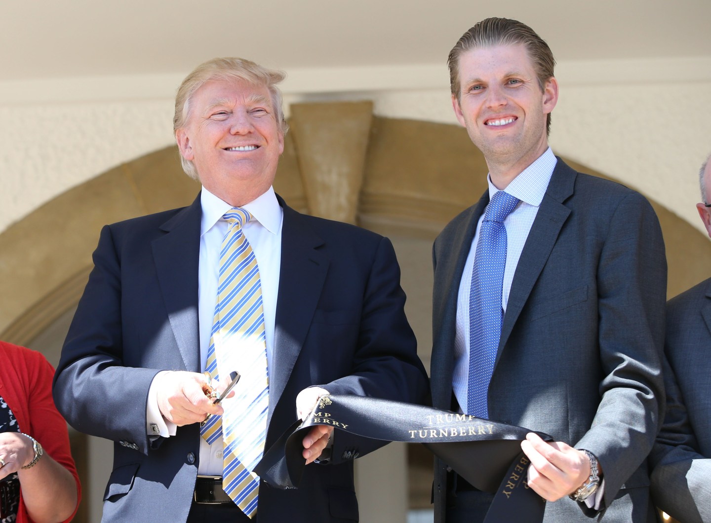 Donald Trump Visits Turnberry Golf Club
