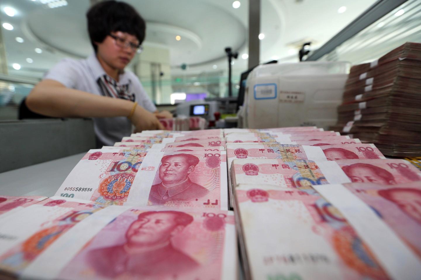 CHINA-ECONOMY-CURRENCY