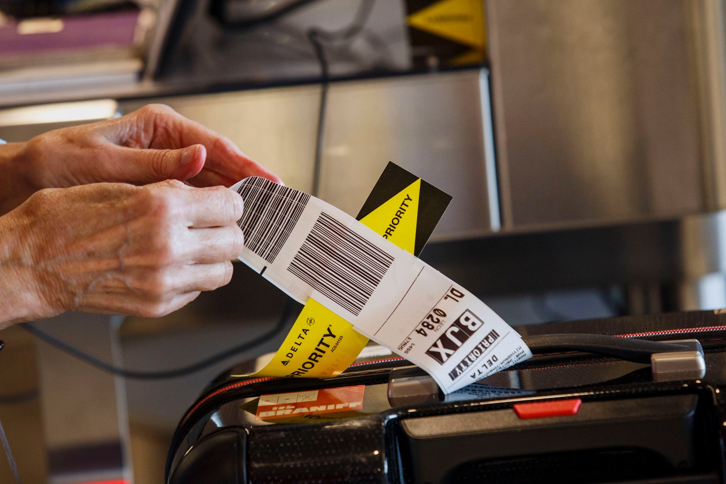 Inside Delta Air Lines Inc., Southwest Airlines Co., and United Continental Holdings Inc. Terminals At Los Angeles International Airport