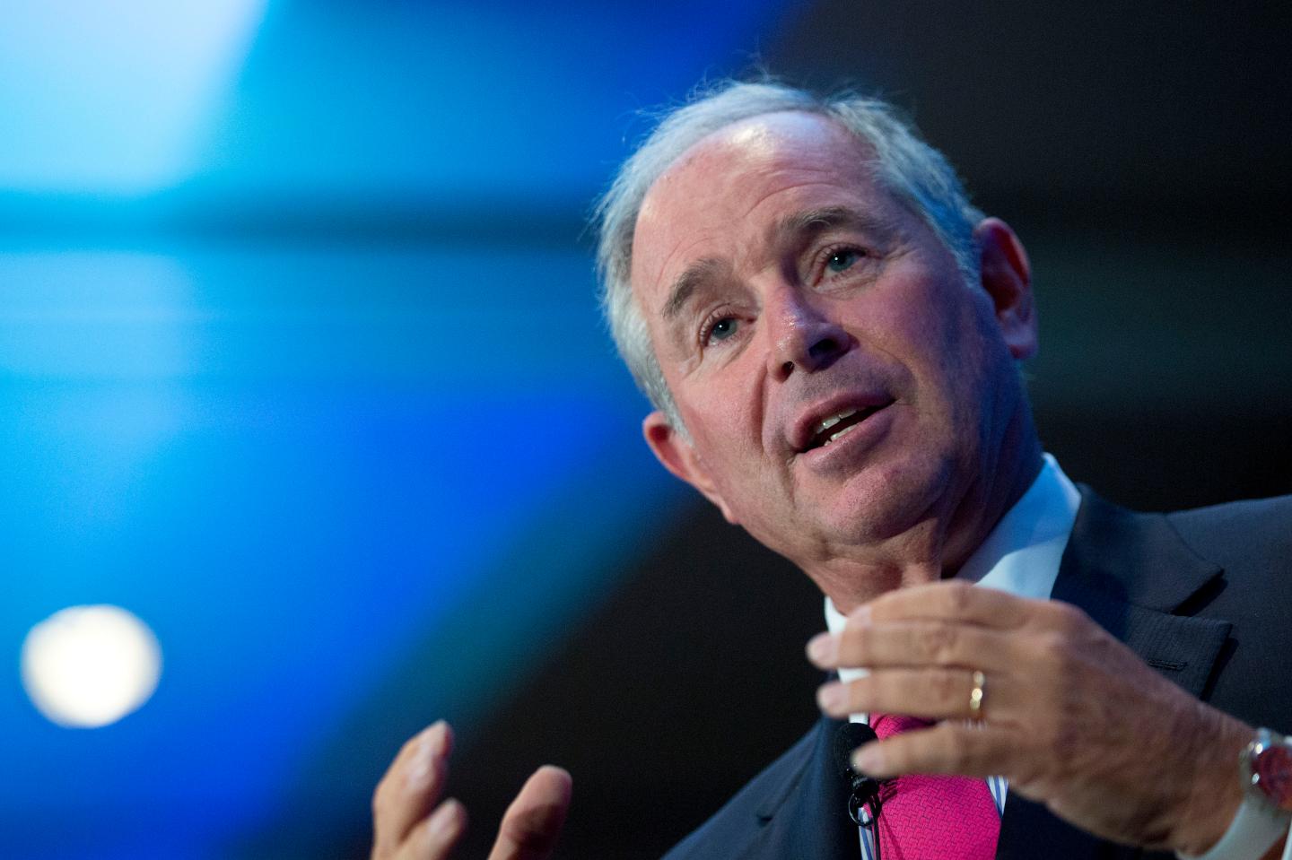 Blackstone Group Chief Executive Officer Stephen Schwarzman Speaks To Economic Club Of Washington