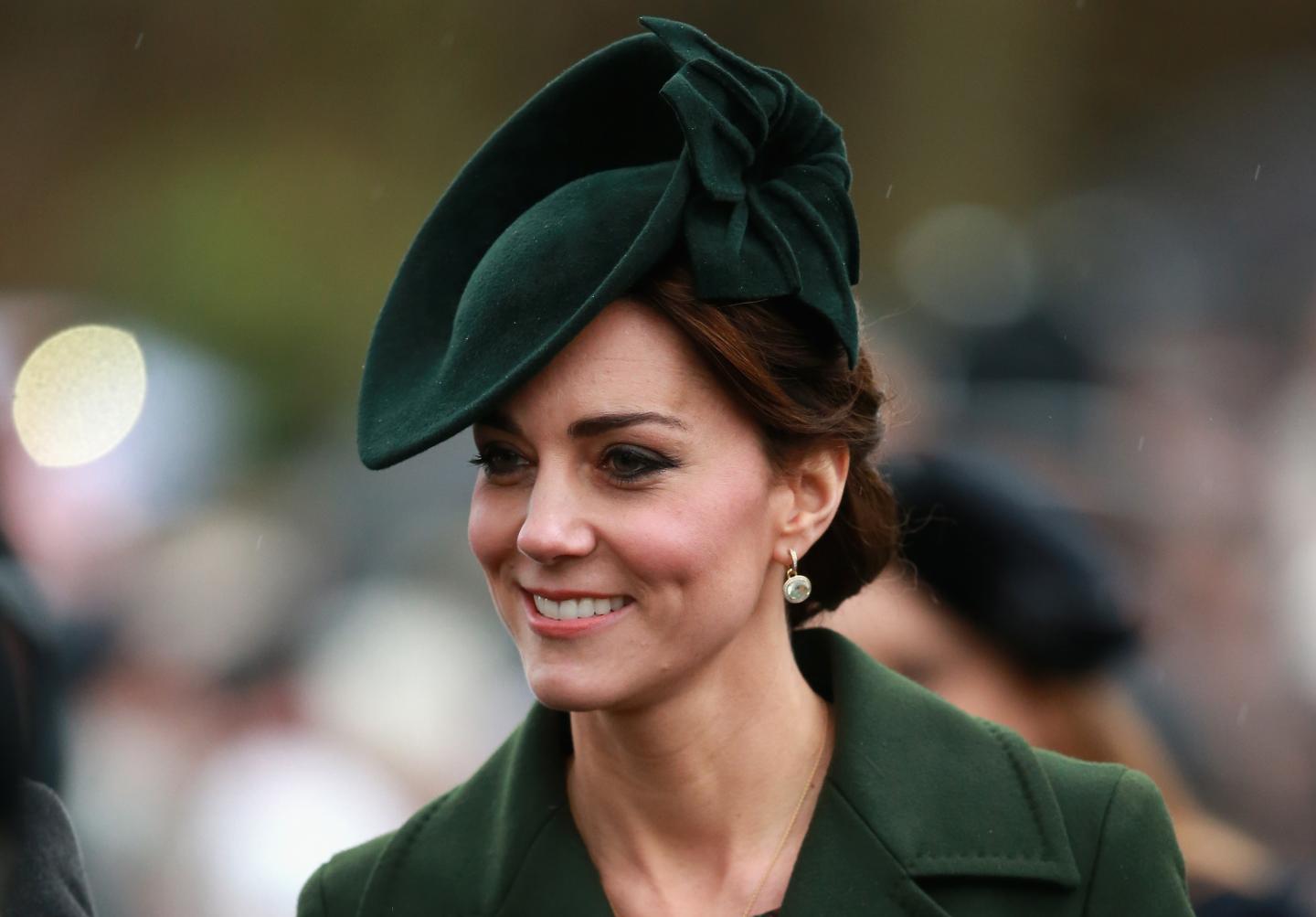 The Royal Family Attend Church On Christmas Day