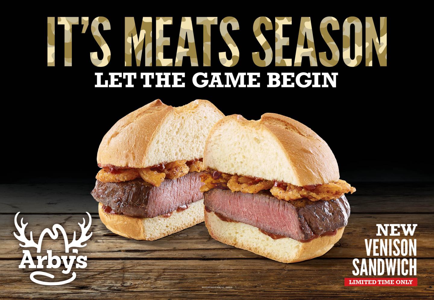 Arby’s Is Selling Venison in Another State