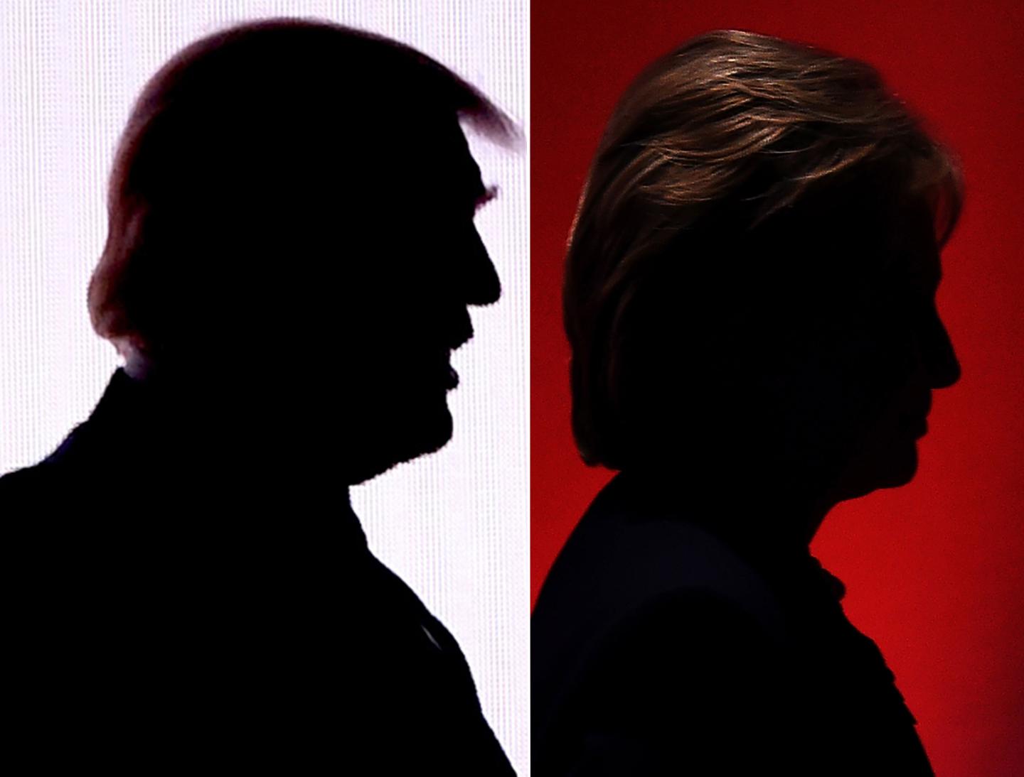 TOPSHOT-US-VOTE-TRUMP-CLINTON