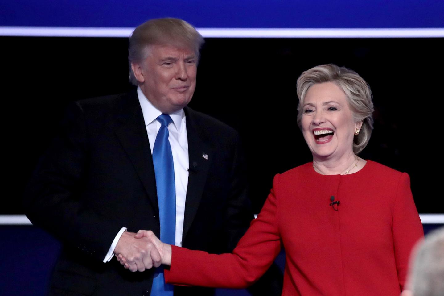 Hillary Clinton And Donald Trump Face Off In First Presidential Debate At Hofstra University
