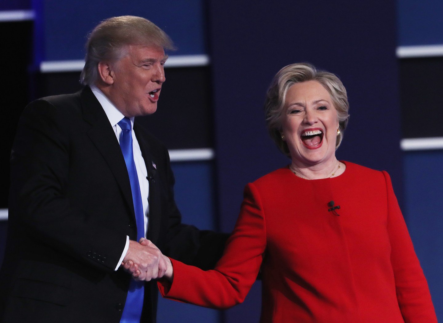 Hillary Clinton And Donald Trump Face Off In First Presidential Debate At Hofstra University