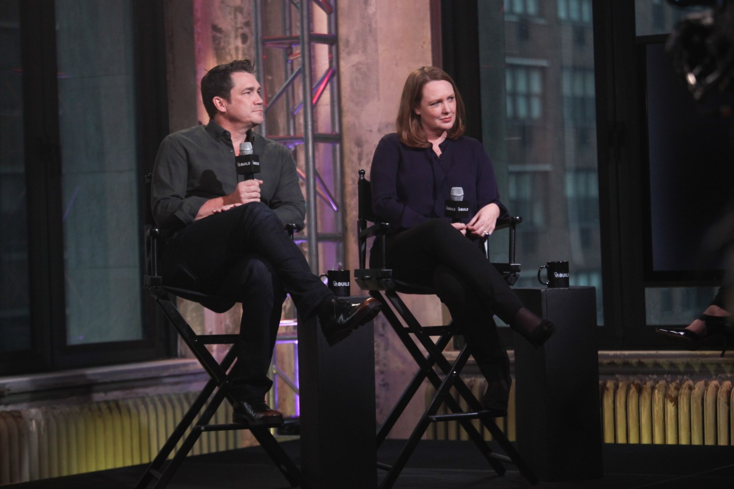 The Build Series Presents Paula Hawkins And Tate Taylor Discussing The New Film "Girl On The Train"