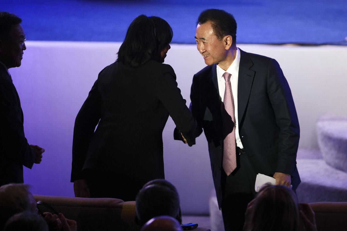 Dalian Wanda Group Co. Chairman Wang Jianlin Unveils Studio Rebates