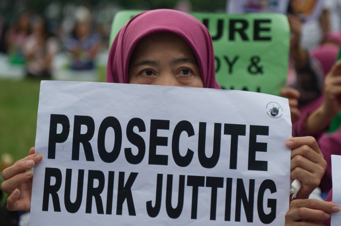 HONG KONG-INDONESIA-BRITAIN-CRIME-MURDER-JUTTING