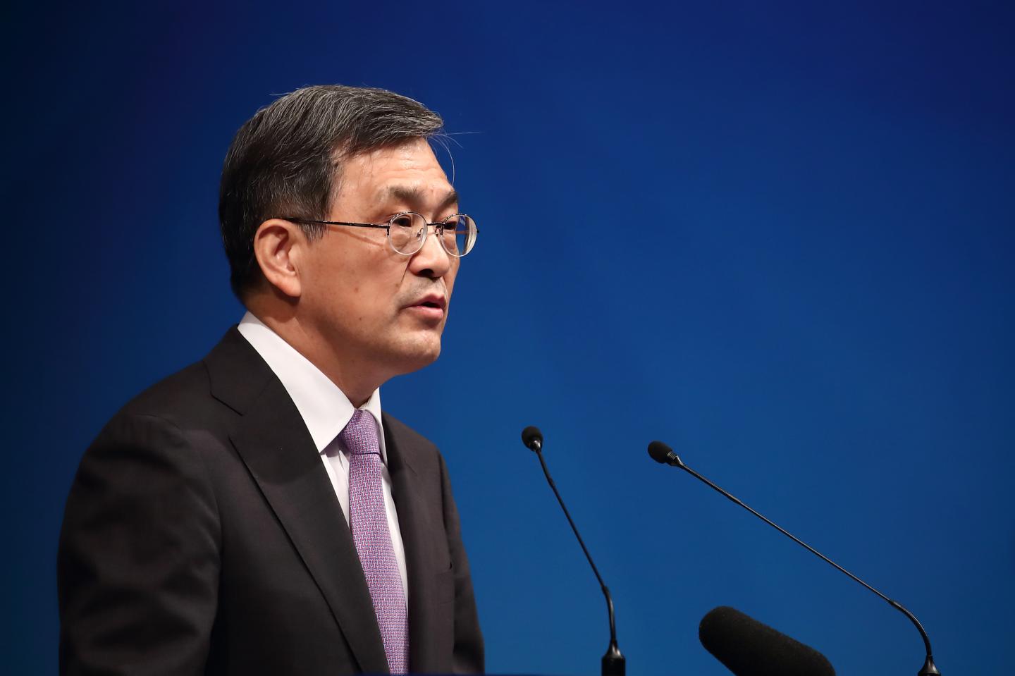 Samsung Electronics Co. Holds Shareholders Meeting