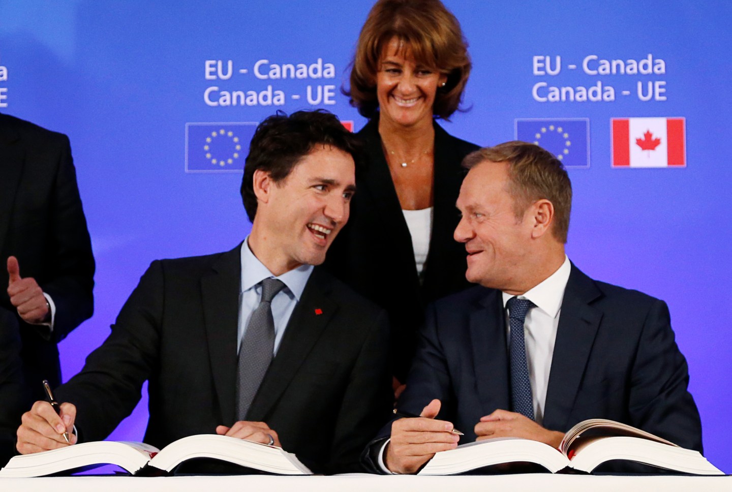 BELGIUM-EU-CANADA-POLITICS-CETA-TRADE