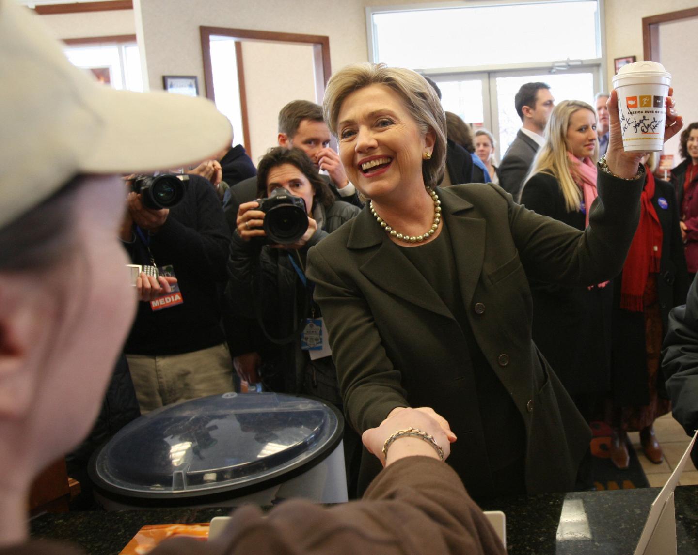 Democratic presidential hopeful and New