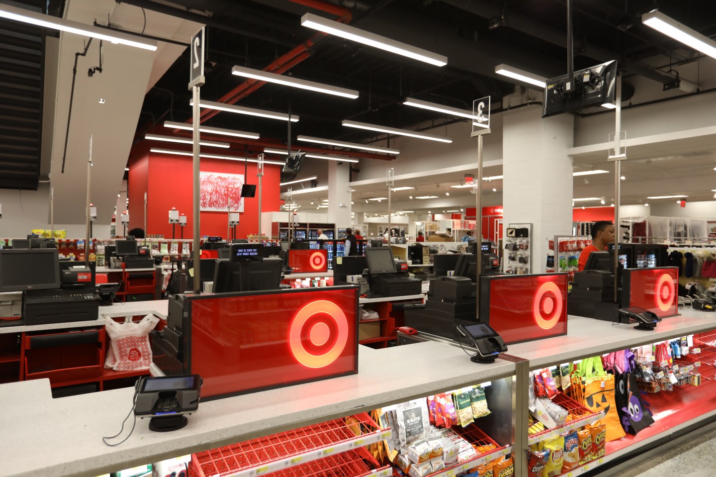 A smaller format Target store in Lower Manhattan.
