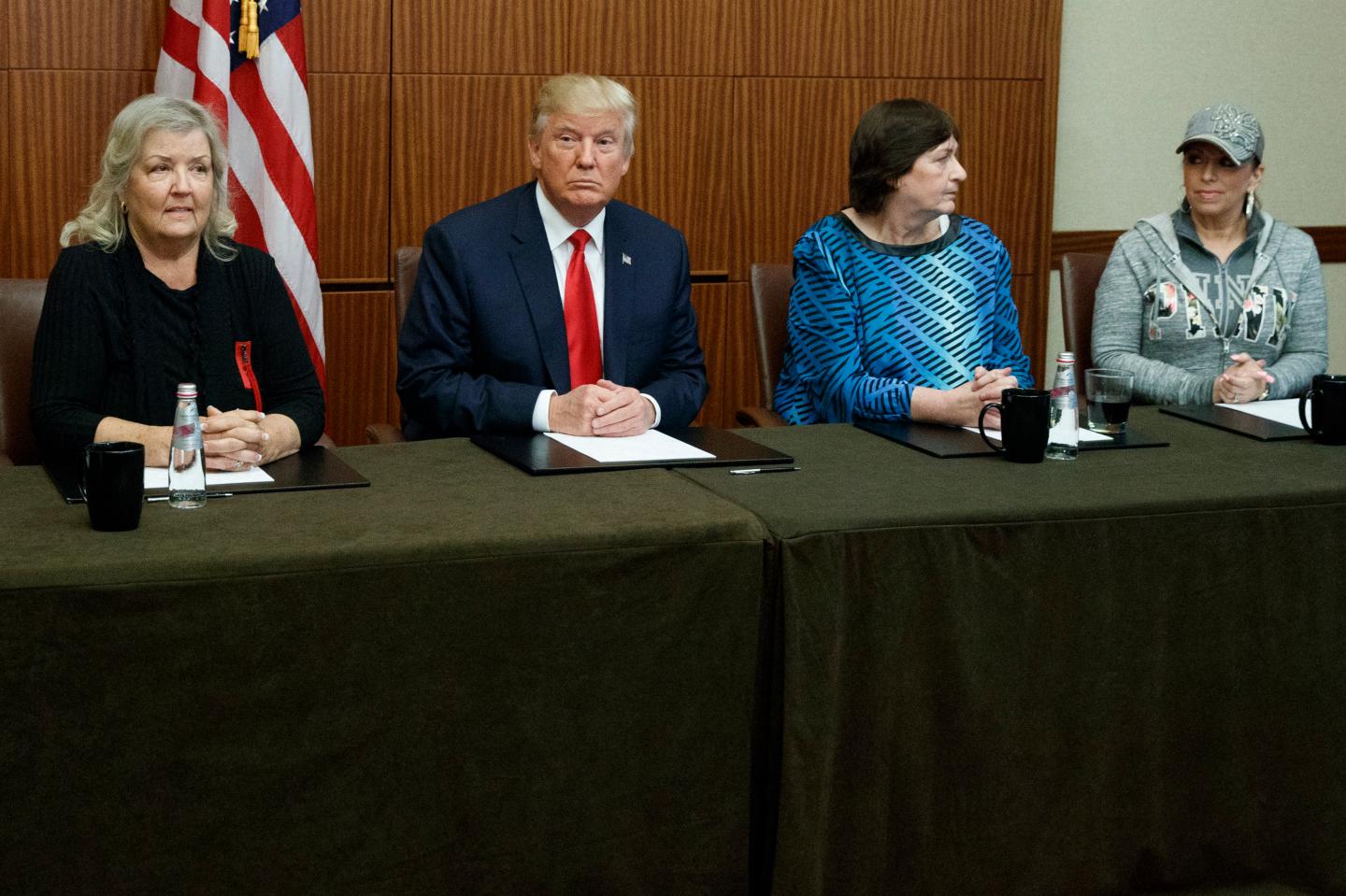 Donald Trump, Paula Jones, Kathy Shelton, Juanita Broaddrick