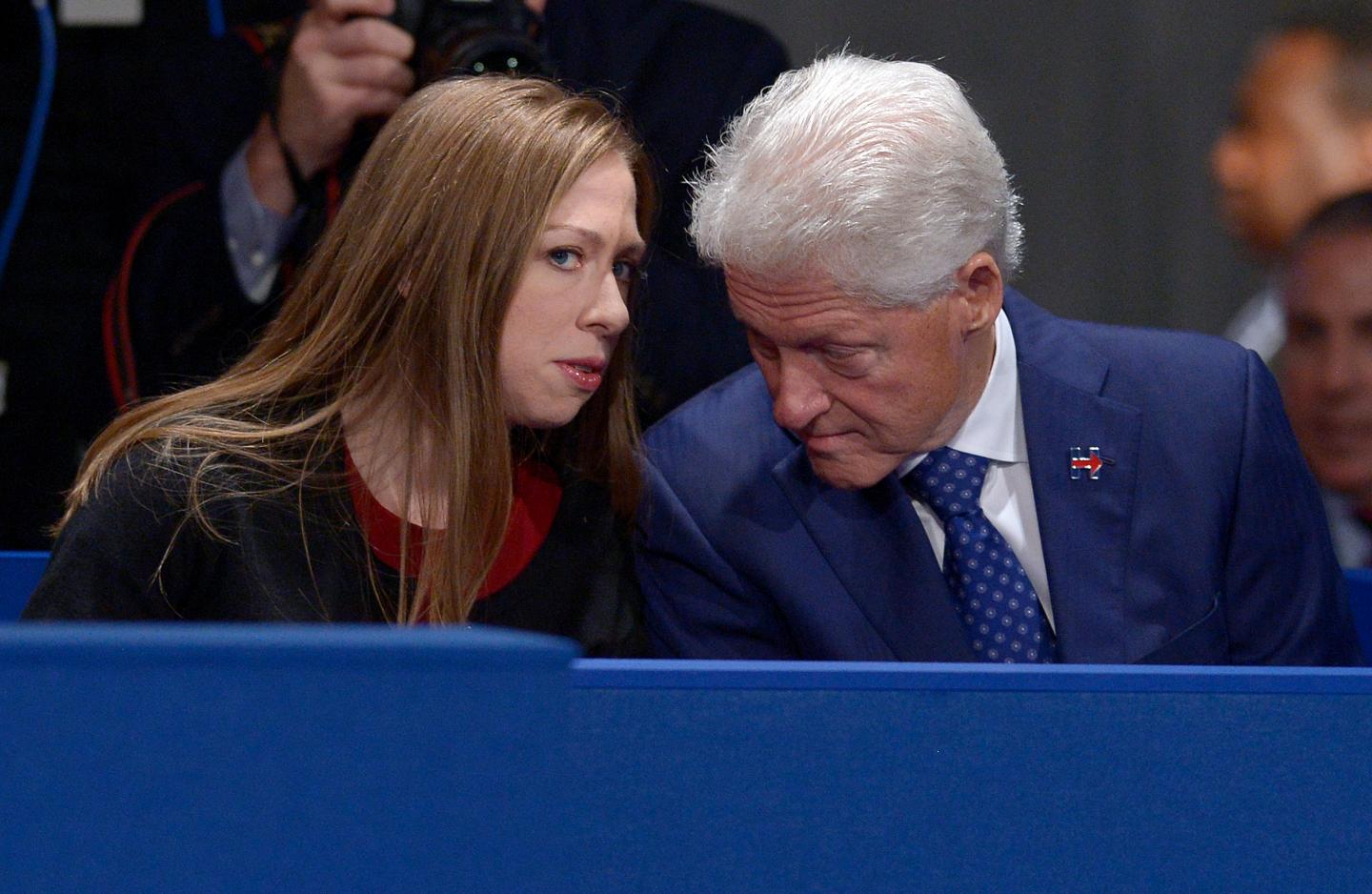 Chelsea Clinton, Bill Clinton