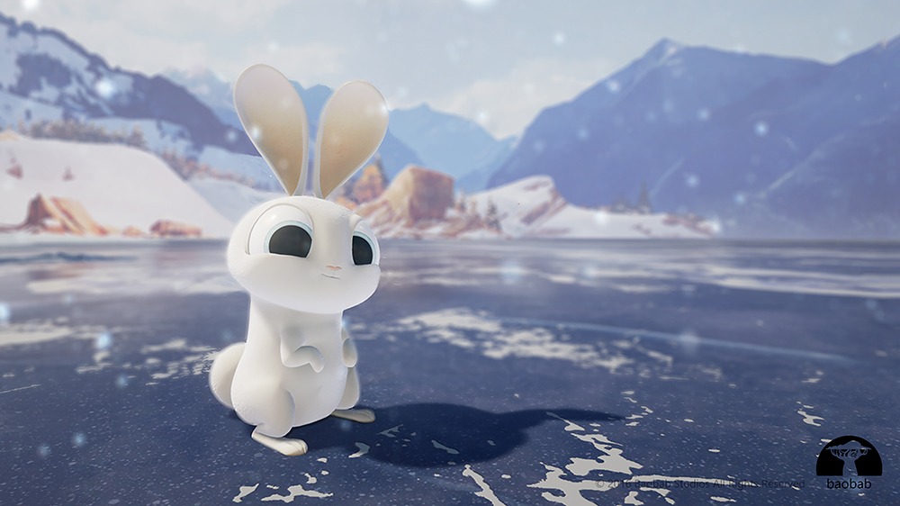 A bunny from the VR animated short Invasion!