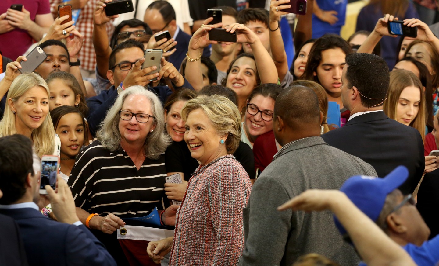 Hillary Clinton in Miami