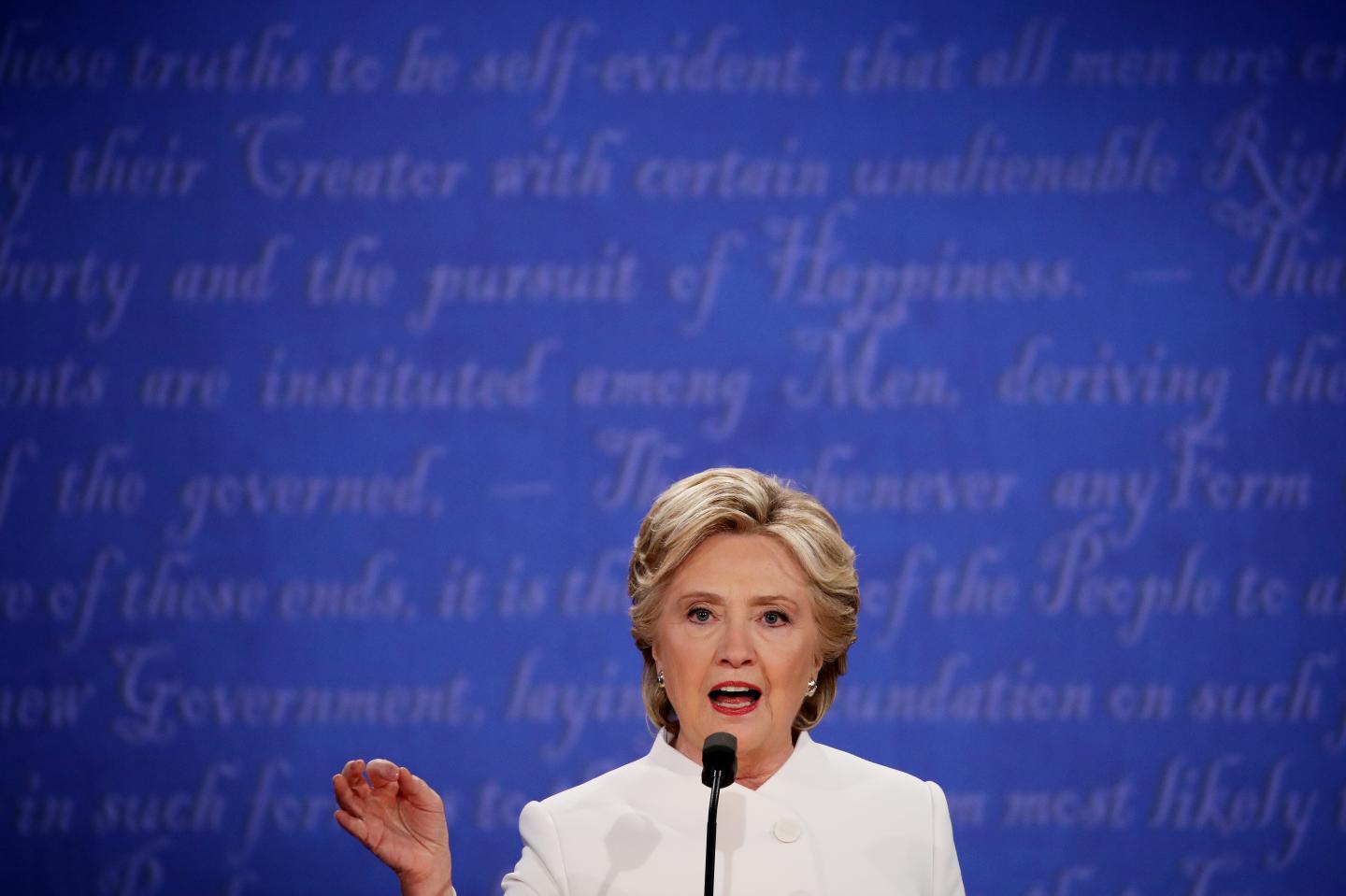 Final Presidential Debate Between Hillary Clinton And Donald Trump Held In Las Vegas