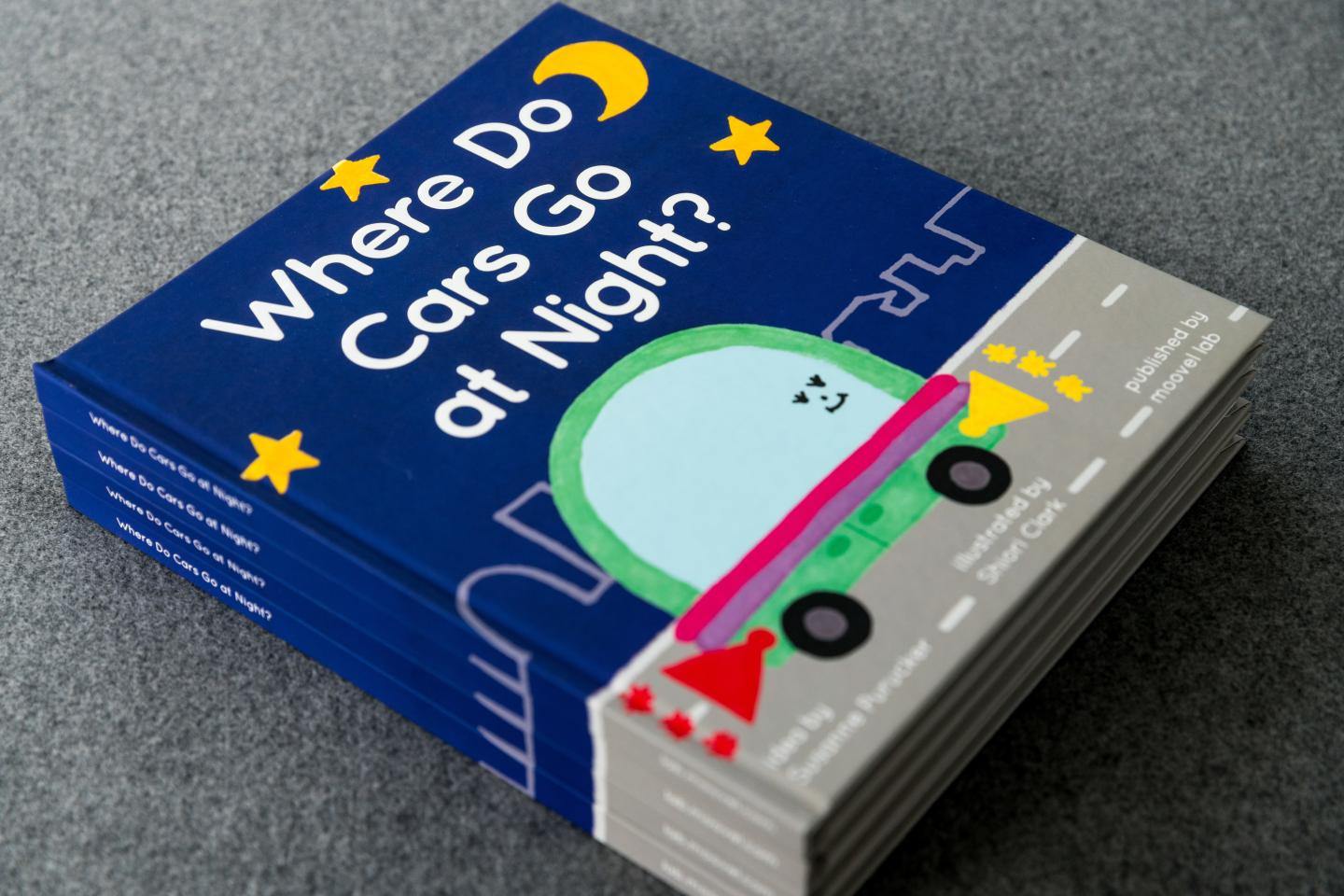 „Where Do Cars Go at Night?“: moovel lab stellt Kinder-buch zum autonomen Fahren auf Buchmesse Frankfurt vor