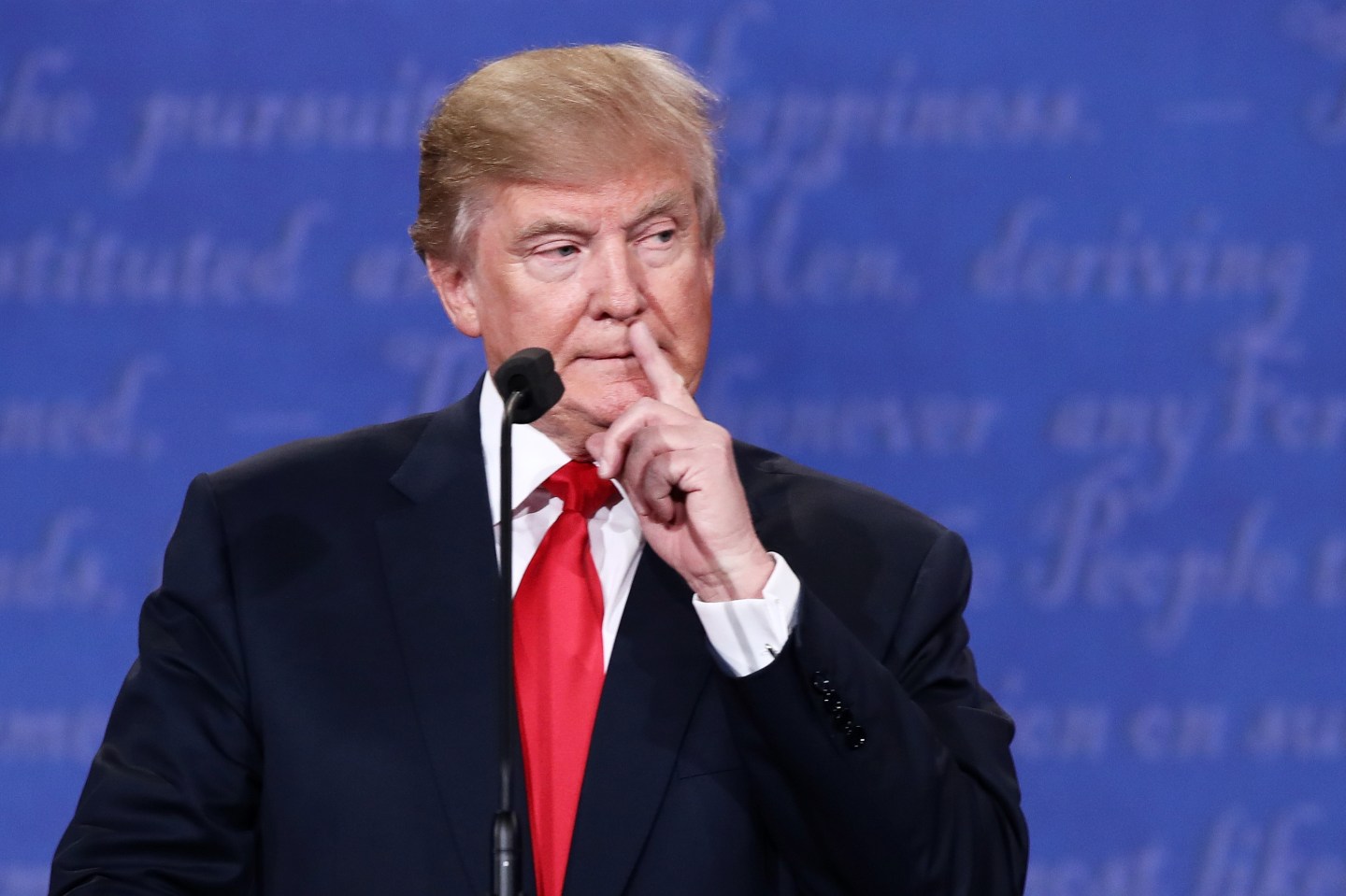 Final Presidential Debate Between Hillary Clinton And Donald Trump Held In Las Vegas