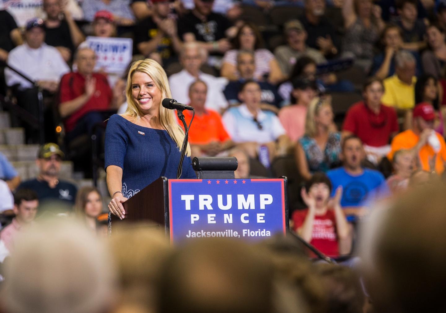 GOP Presidential Nominee Donald Trump Holds Rally In Jacksonville, Florida