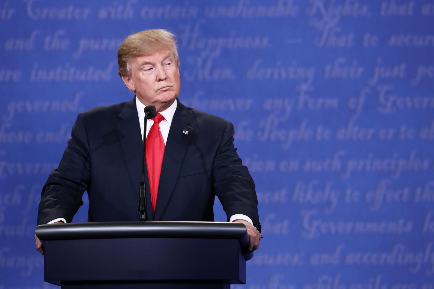 Final Presidential Debate Between Hillary Clinton And Donald Trump Held In Las Vegas