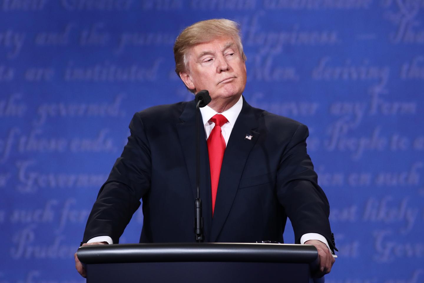 Final Presidential Debate Between Hillary Clinton And Donald Trump Held In Las Vegas