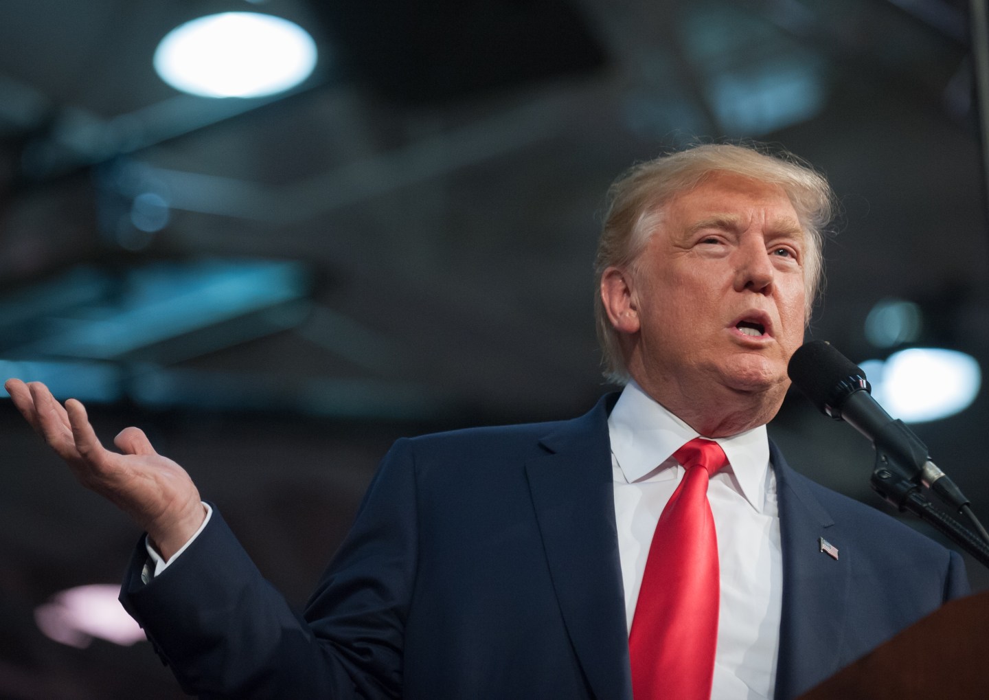 Donald Trump Campaigns In PA After Presidential Debate