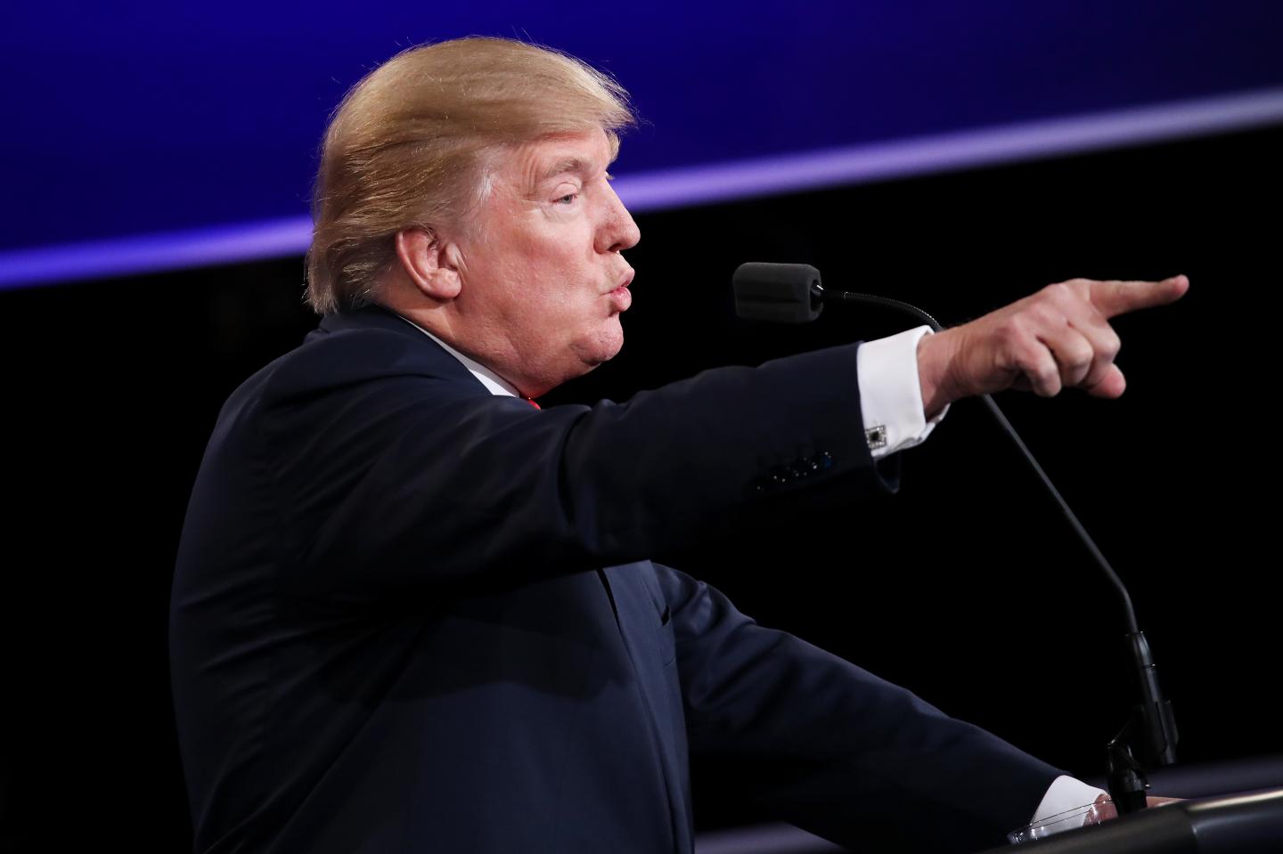 Final Presidential Debate Between Hillary Clinton And Donald Trump Held In Las Vegas