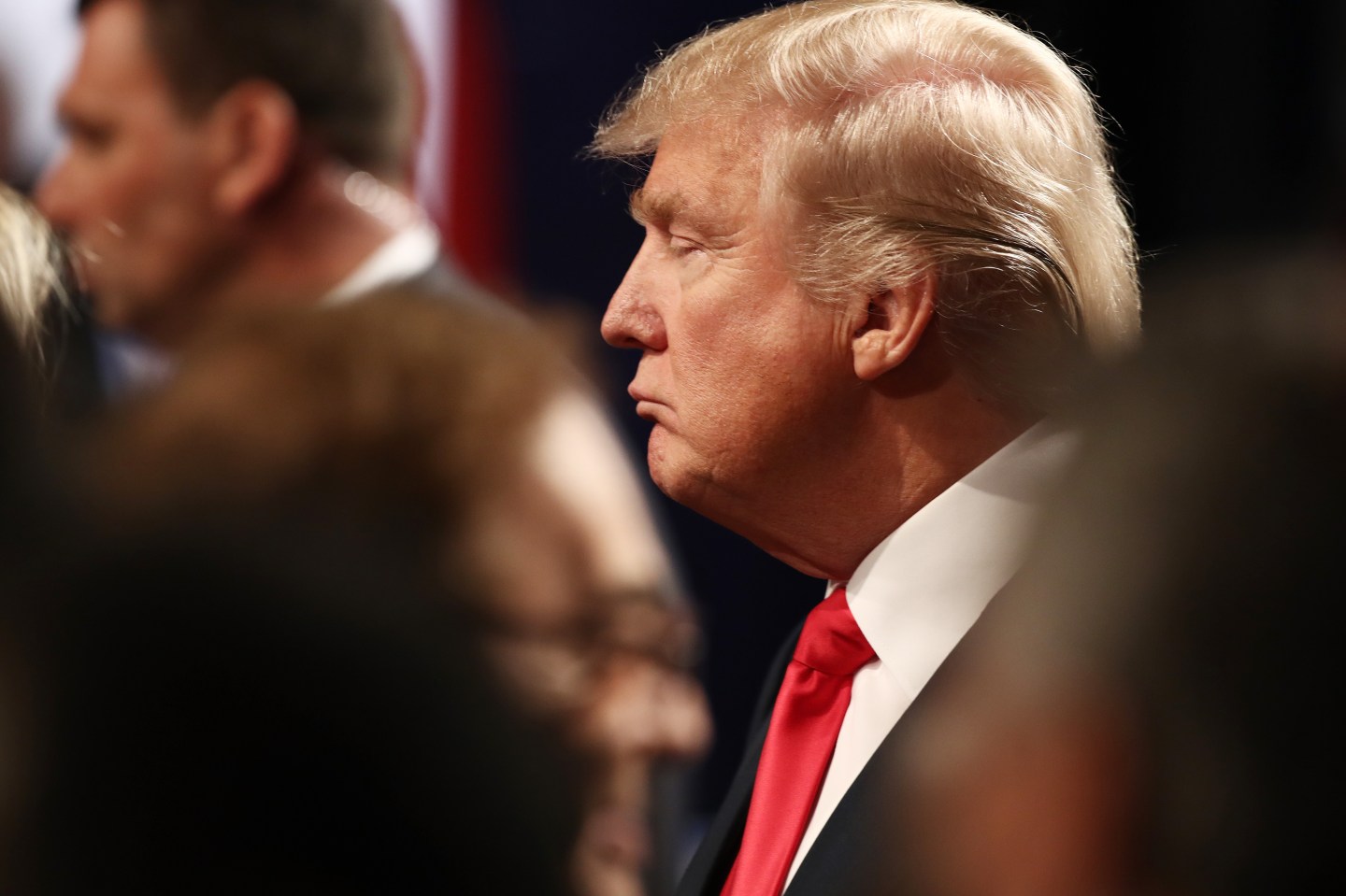 Final Presidential Debate Between Hillary Clinton And Donald Trump Held In Las Vegas