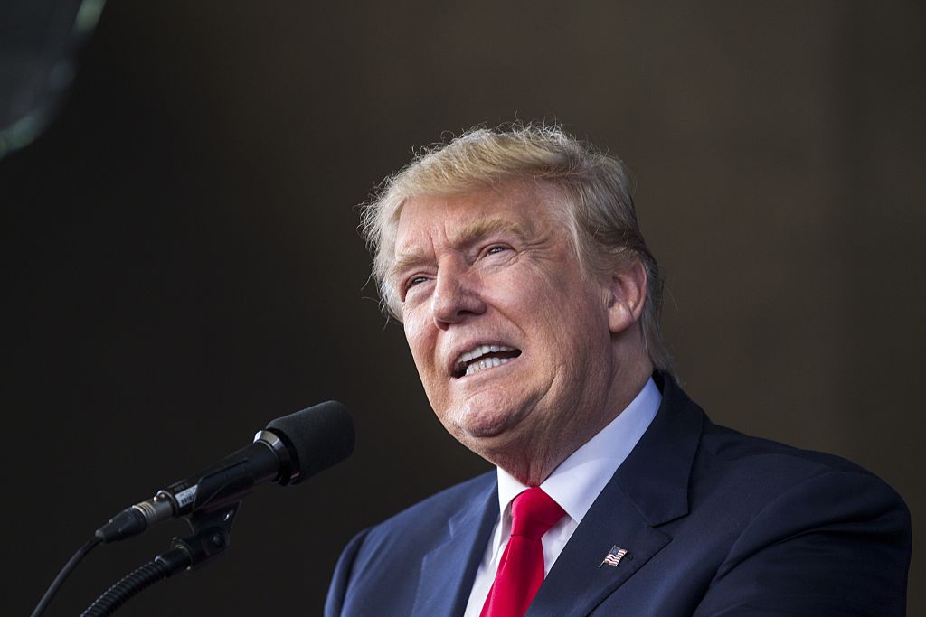 Donald Trump Holds Campaign Rally In St. Augustine, Florida