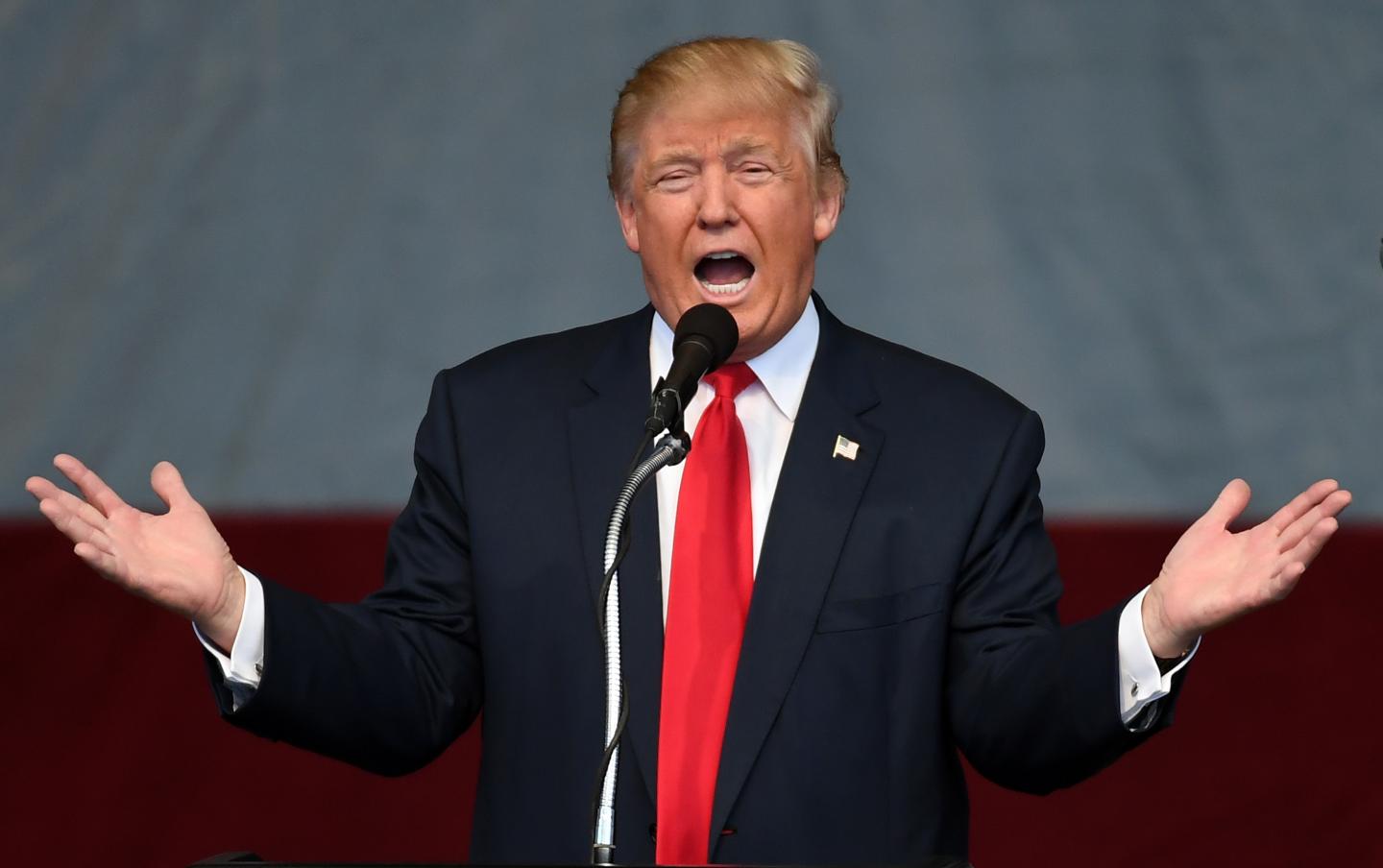 Donald Trump Holds Campaign Rally In Nevada