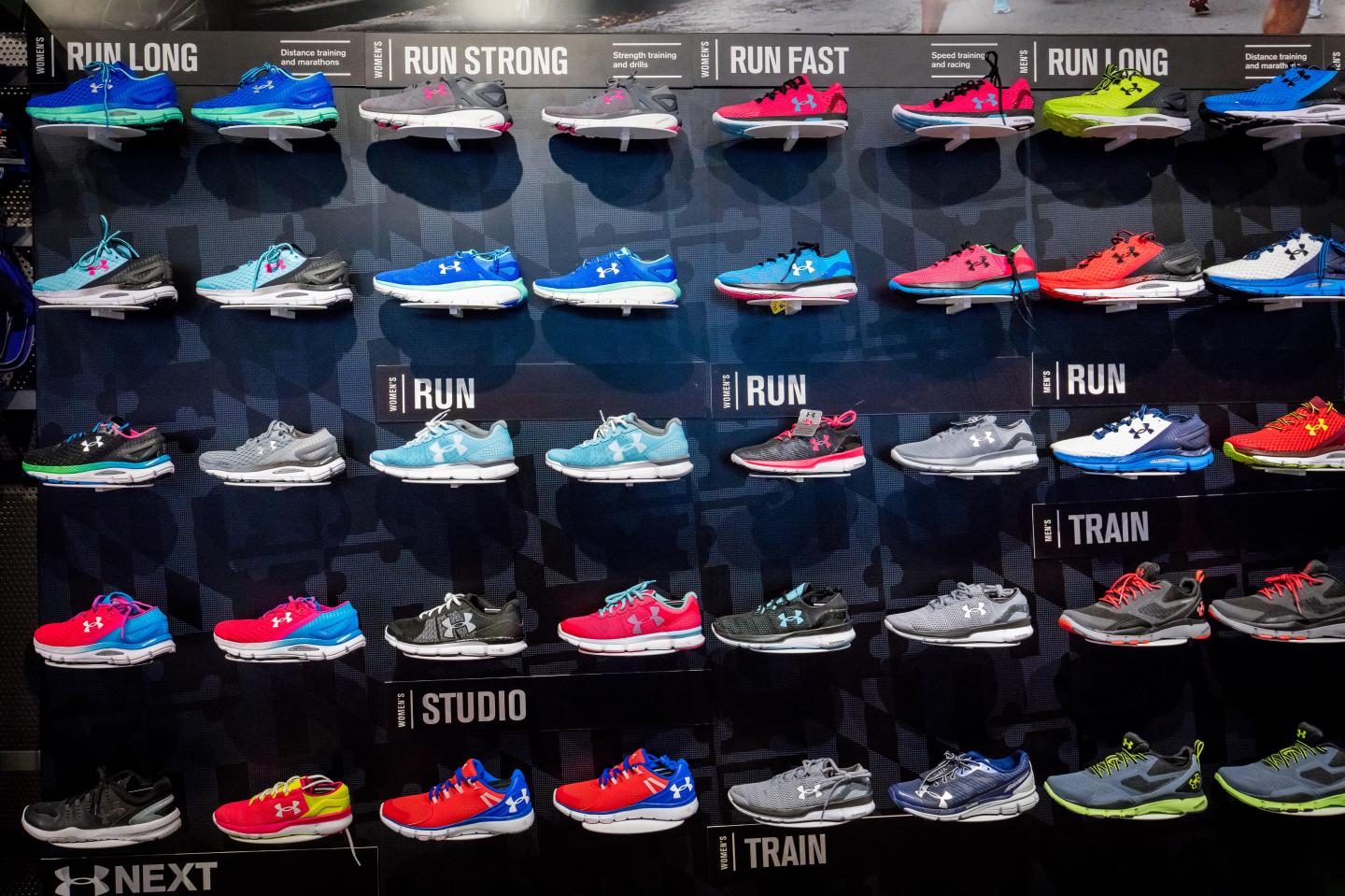 sports brand store in Bangkok. Image shot 2016. Exact date unknown.