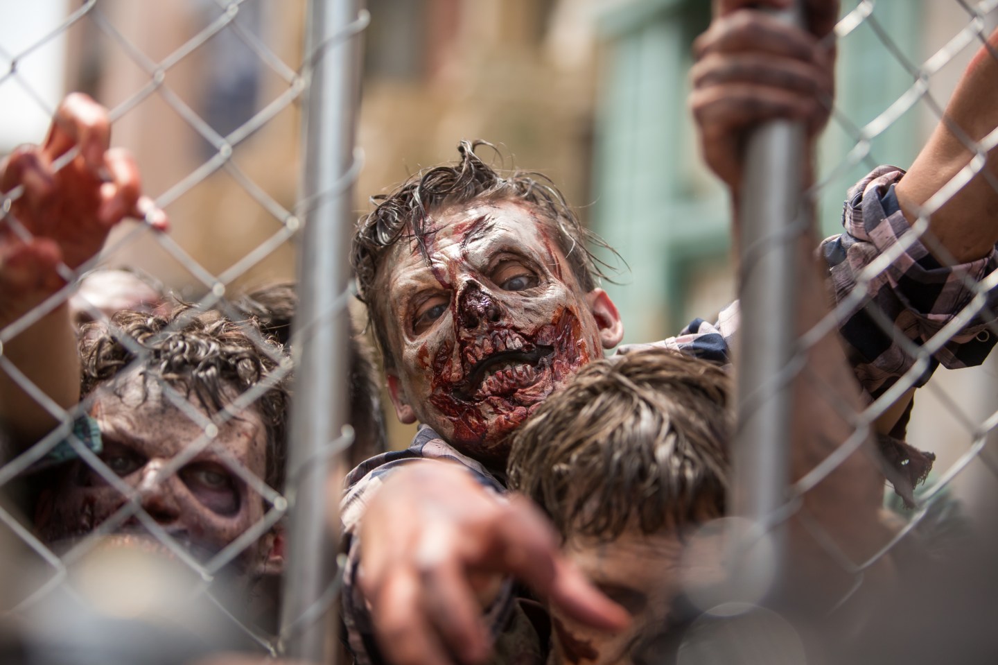 Press Event For "The Walking Dead" Attraction "Don't Open, Dead Inside" At Universal Studios Hollywood - Arrivals