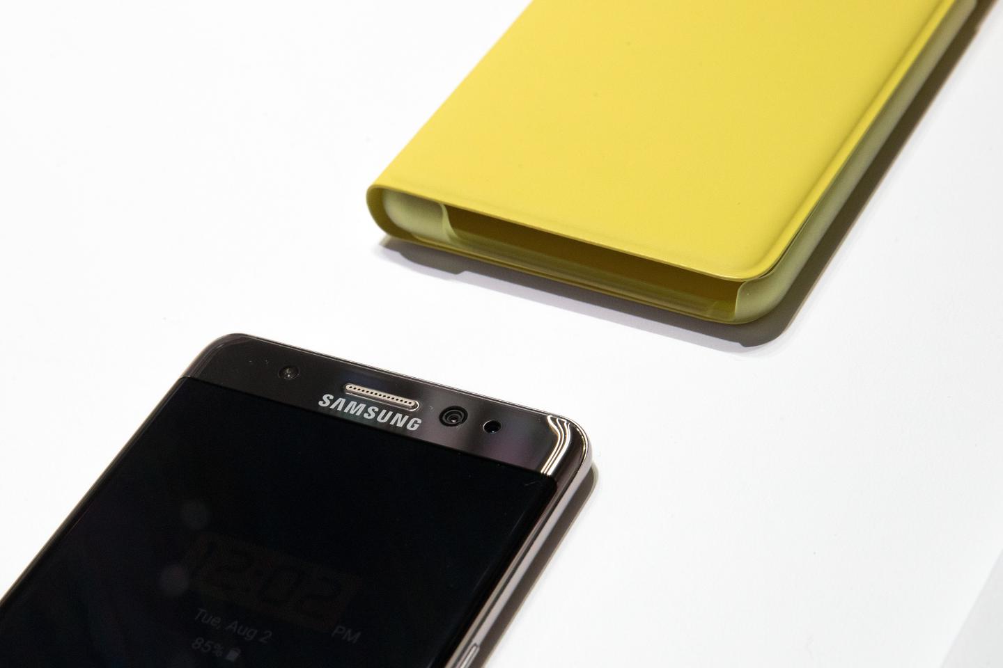 Samsung Unveils Its New Galaxy Note 7