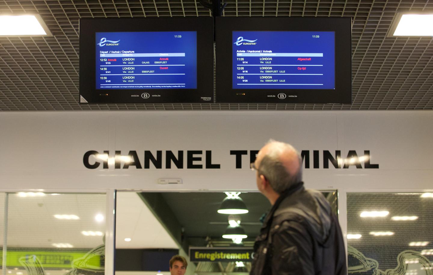 BELGIUM-FRANCE-BRITAIN-TRANSPORT-RAIL-STRIKE