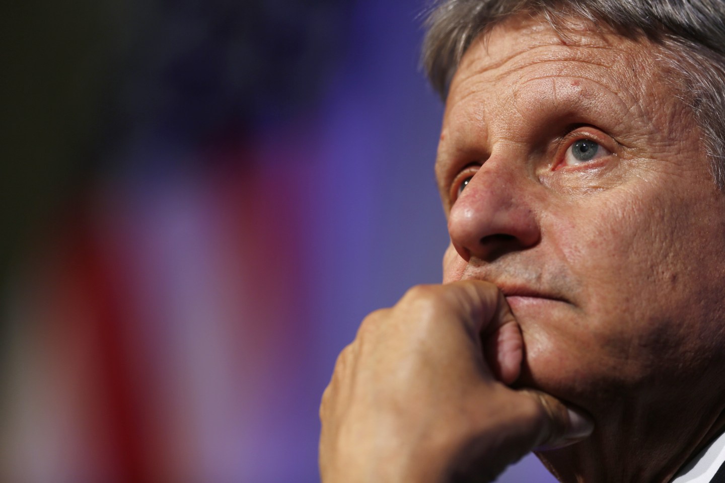 Libertarian Presidential Nominee Gary Johnson Speaks At Purdue University
