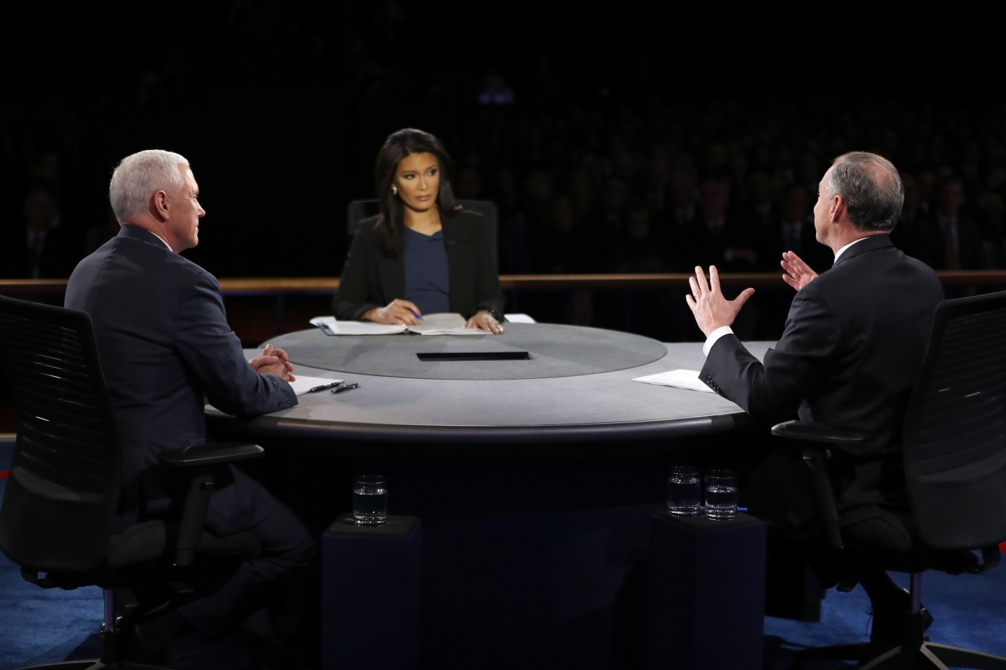 Vice Presidential Debate Between Gov. Mike Pence And Sen. Tim Kaine