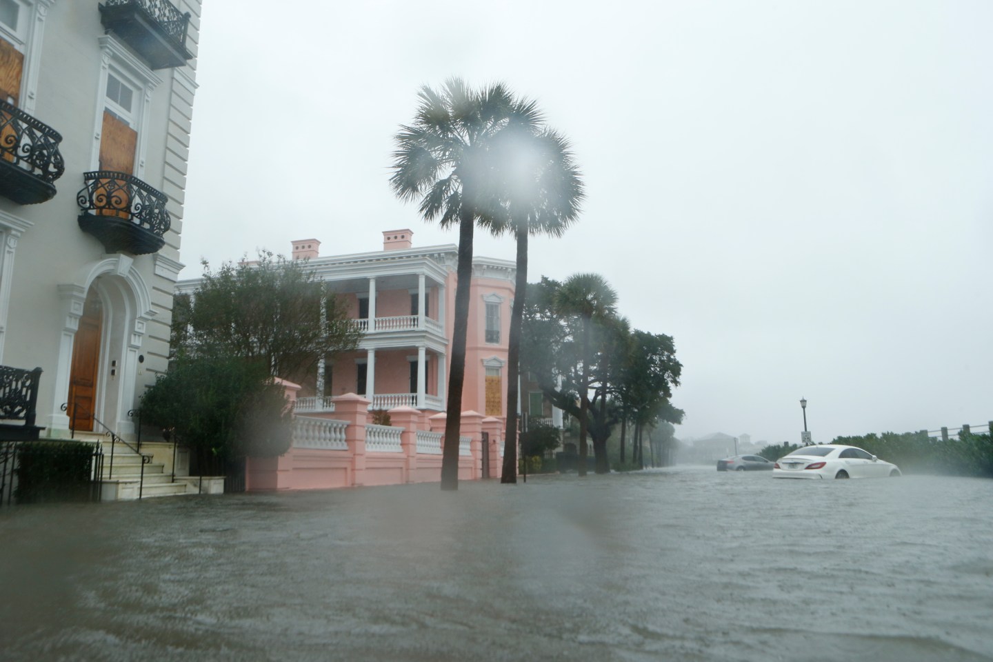 Hurricane Matthew Bears Down On Atlantic Coast