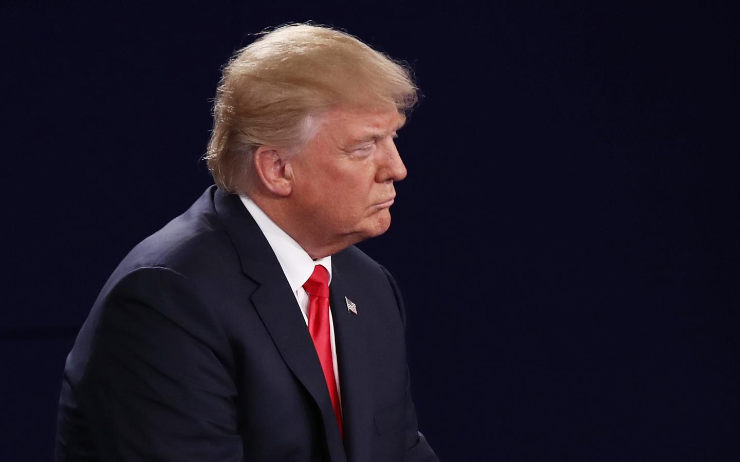 Candidates Hillary Clinton And Donald Trump Hold Second Presidential Debate At Washington University
