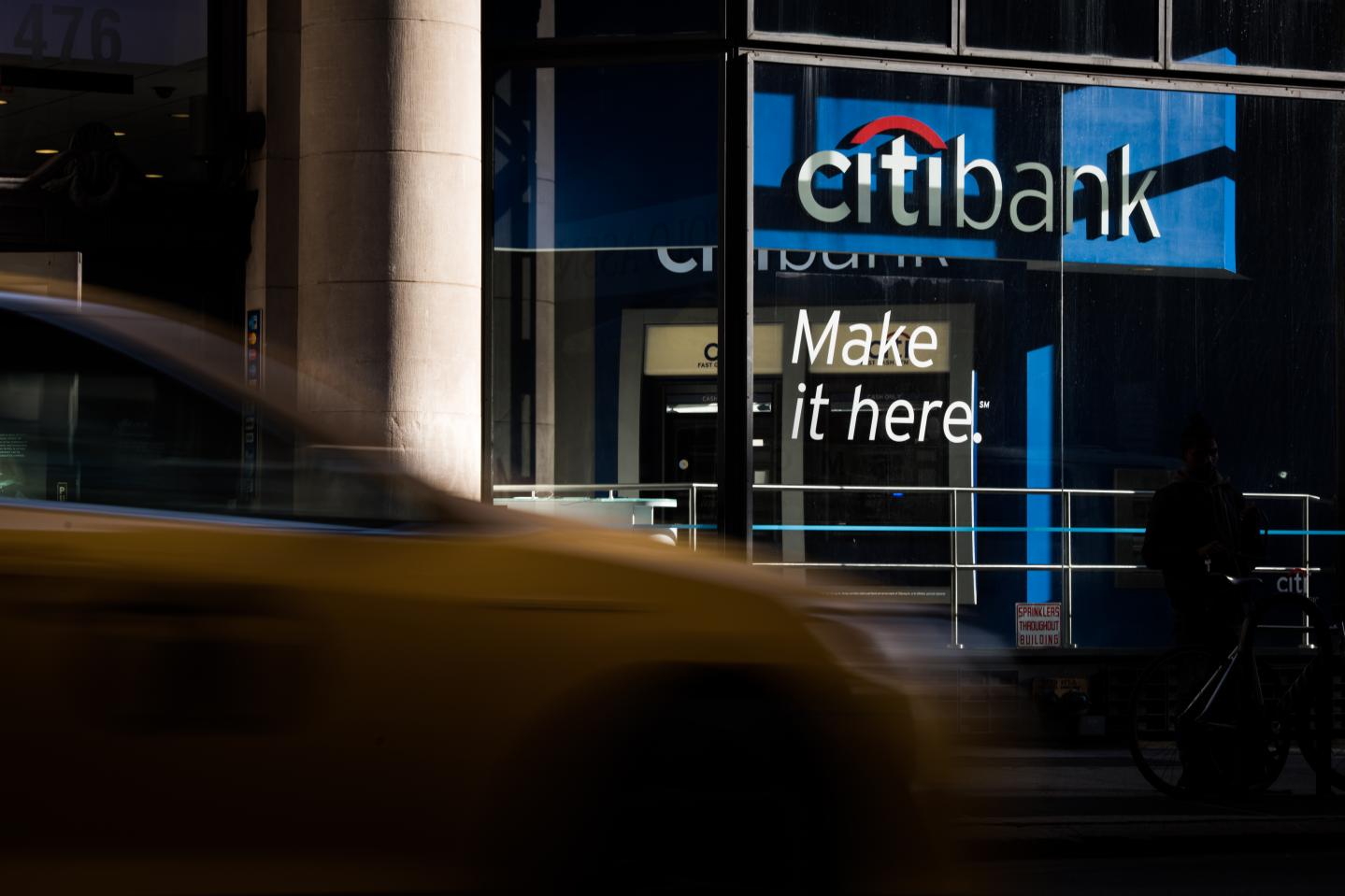 A Citigroup Inc. Bank Branch Ahead Of Earnings Figures