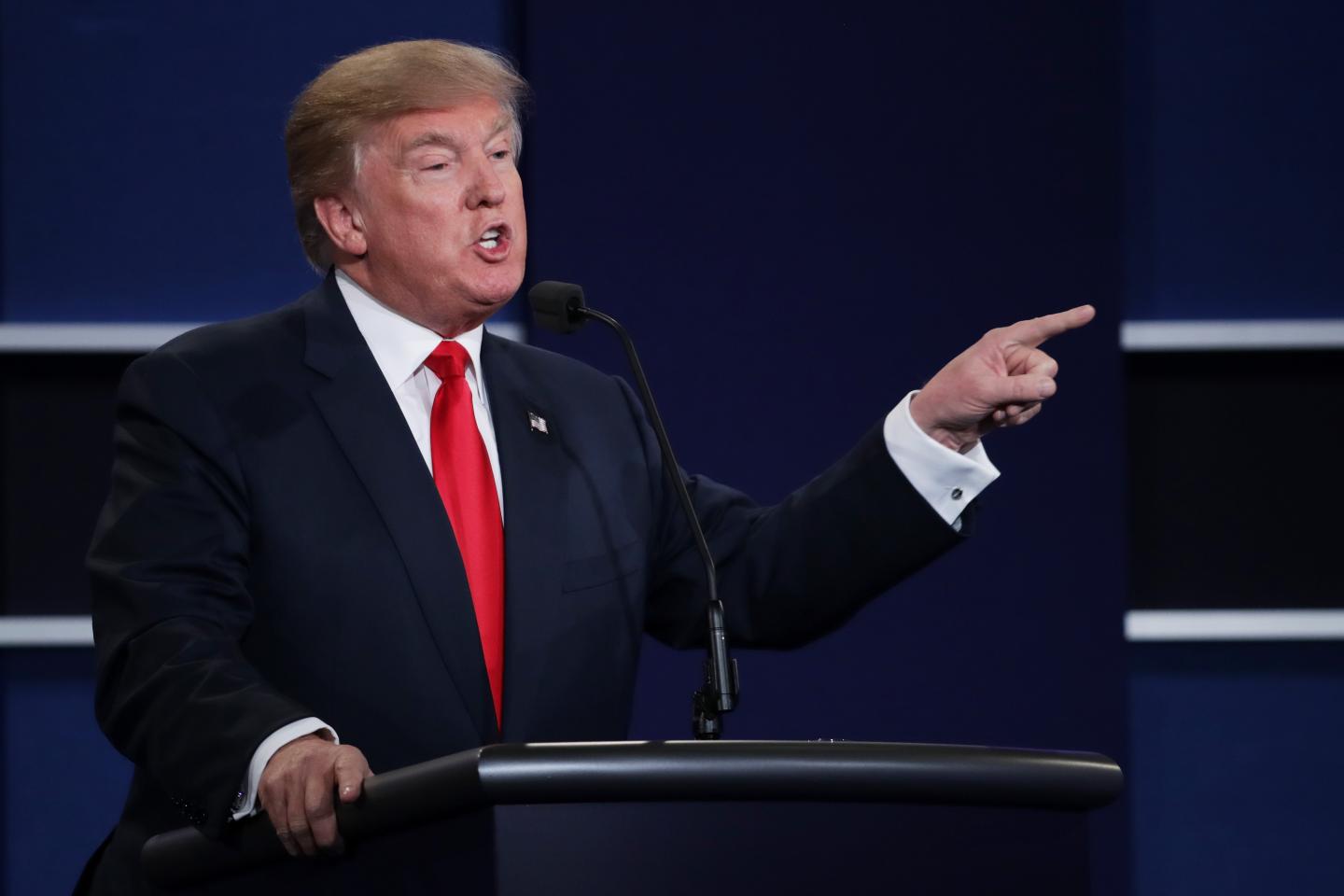 Final Presidential Debate Between Hillary Clinton And Donald Trump Held In Las Vegas