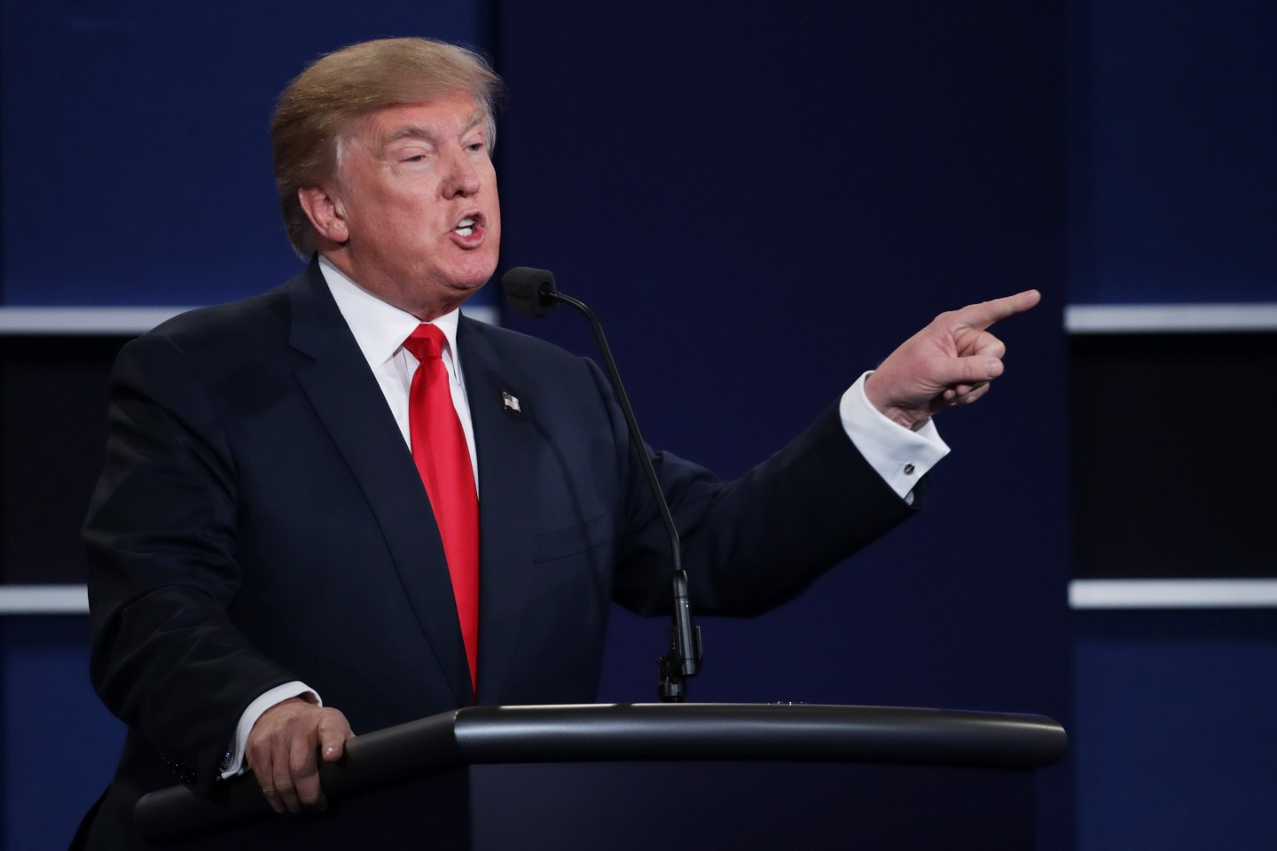 Final Presidential Debate Between Hillary Clinton And Donald Trump Held In Las Vegas