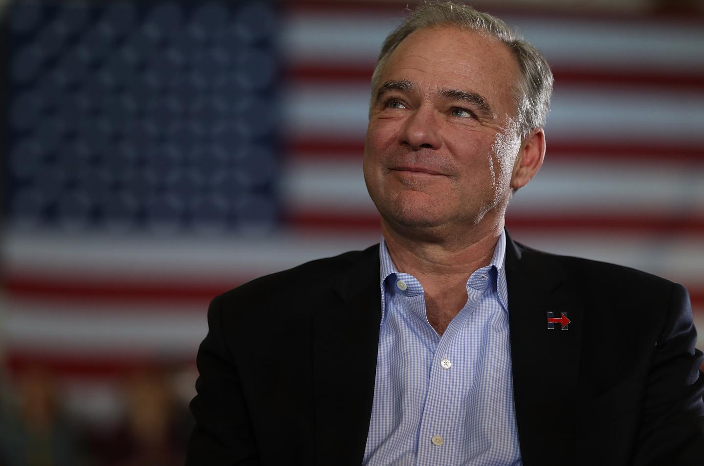 Hillary Clinton And Tim Kaine Campaign Together In Pennsylvania