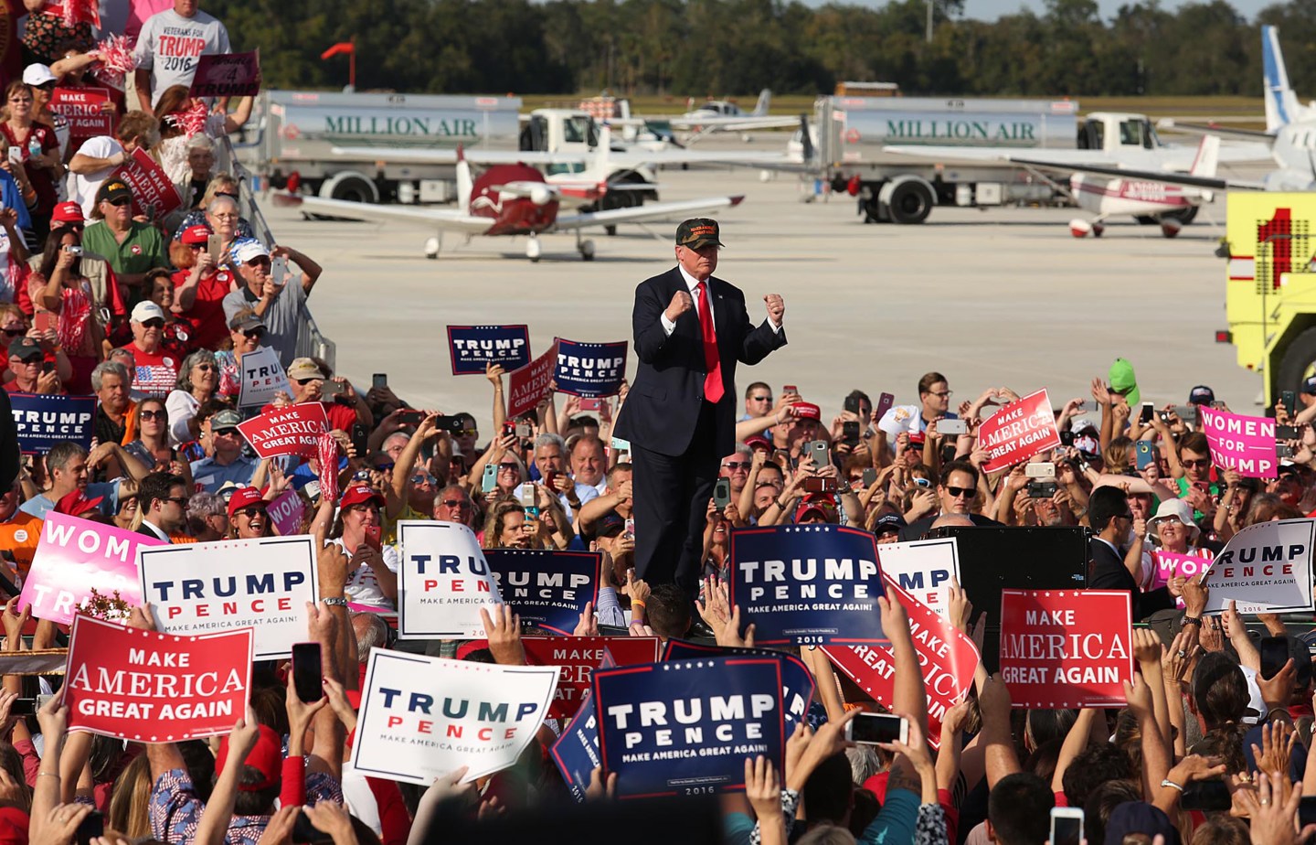 Donald Trump rally in Sanford, Fla.