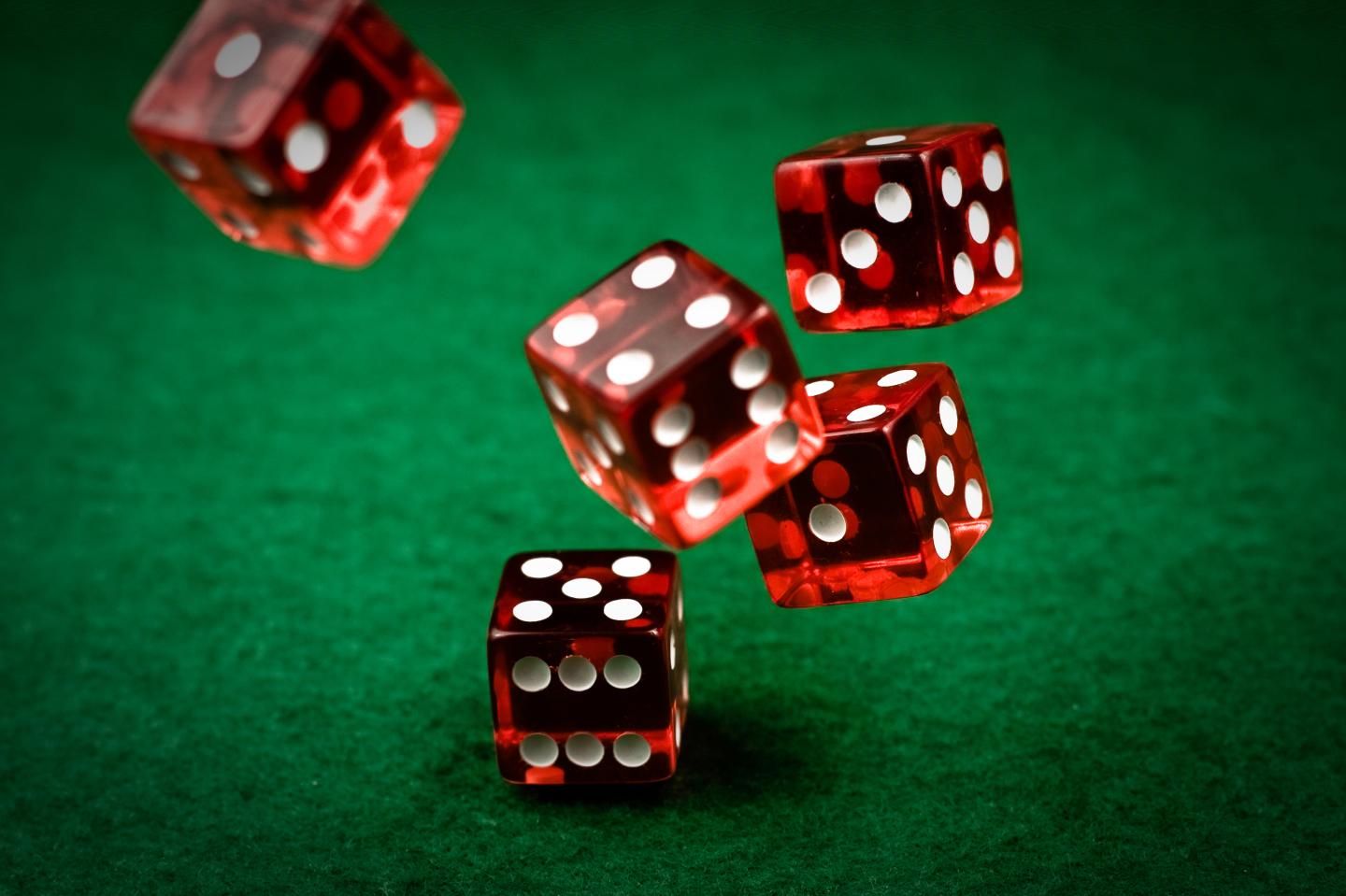 Rolling dices