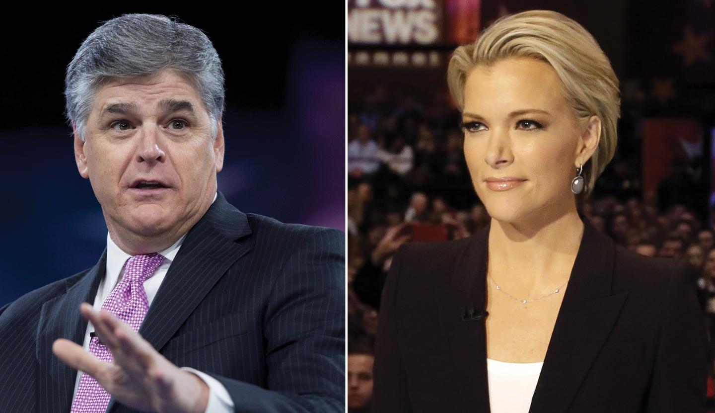Megyn Kelly and Sean Hannity Are Publicly Feuding Over Donald Trump