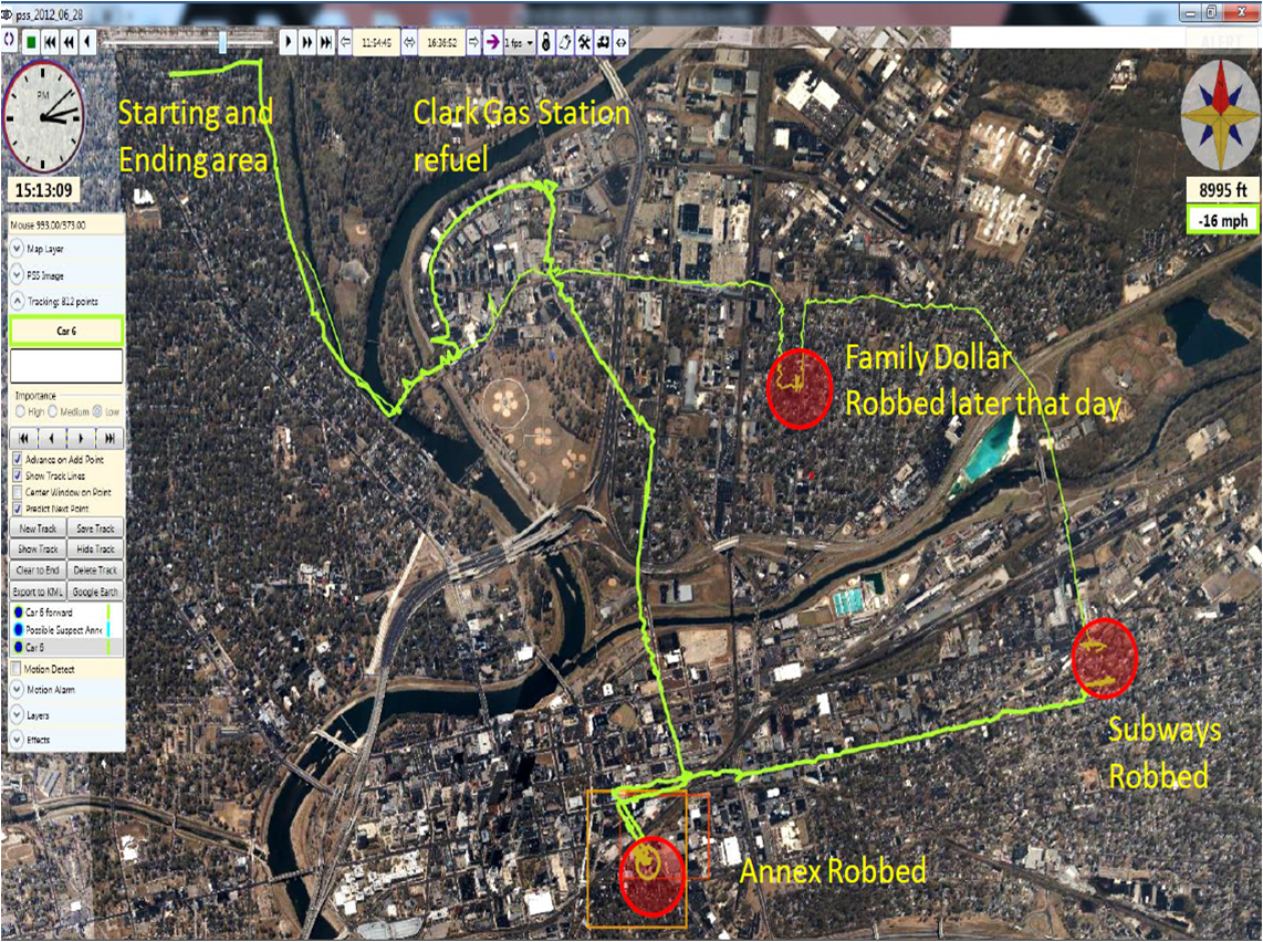 surveillance system map