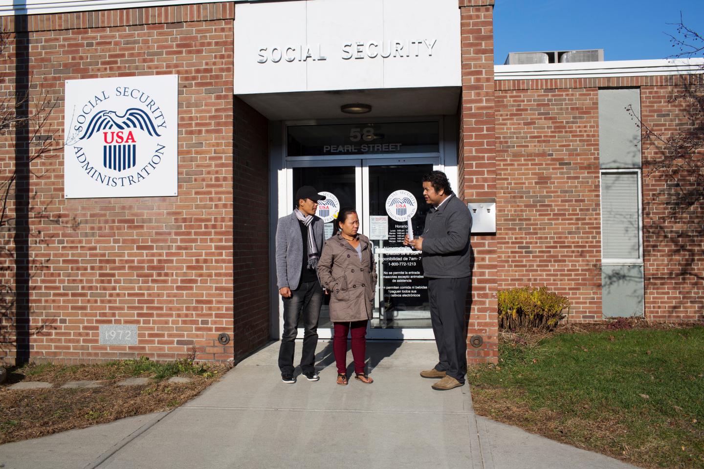 At The Social Security Office