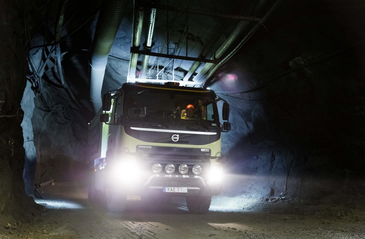 Volvo Group Test Autonomous FMX Truck At Boliden Mine